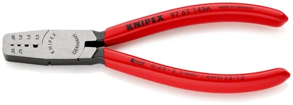 Knipex - TA9761145A - Crimpzange Fuer Aderendhuelsen