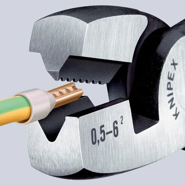 Knipex - TA9781180 - Crimpzange Fuer Kabelende