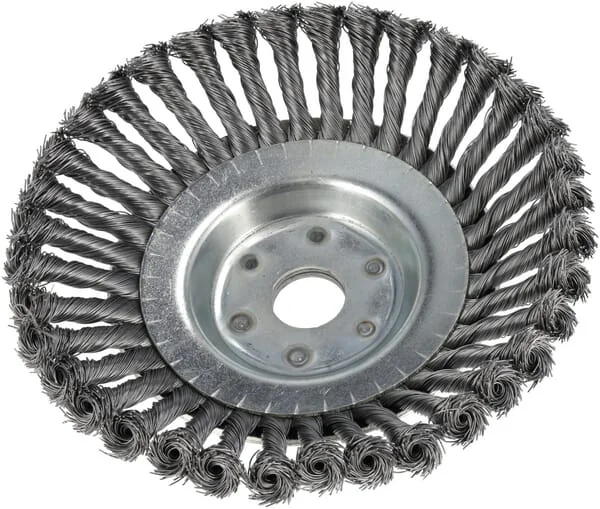 KOTI - SRKO230001 - Freischneider Unkrautbuerste 200x80 Stahl, Loch Diameter 20/25,4