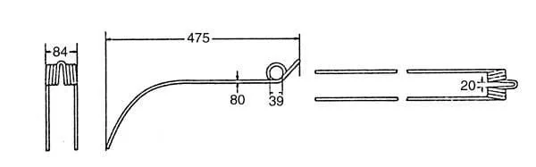 Kramp - 0009020830KR - Federzinke