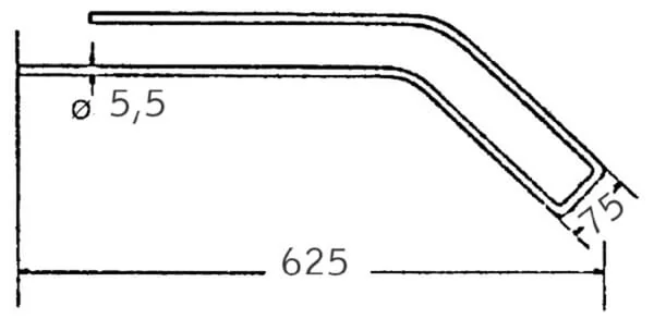Kramp - 0009021111KR - Rotierzinke