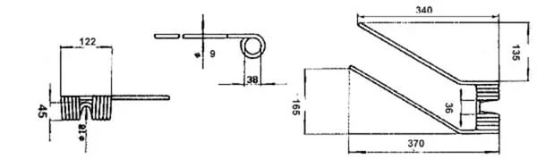 Kramp - 0009263500KR - Federfinger (Im Uhrzeigersinn) Bautz