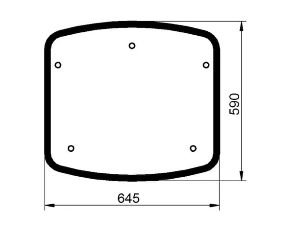 Kramp - 00111010020N - Dachfenster