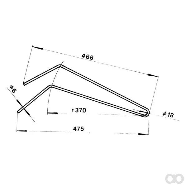 Kramp - 001138N - Rotorscheibe Doppelt Welger