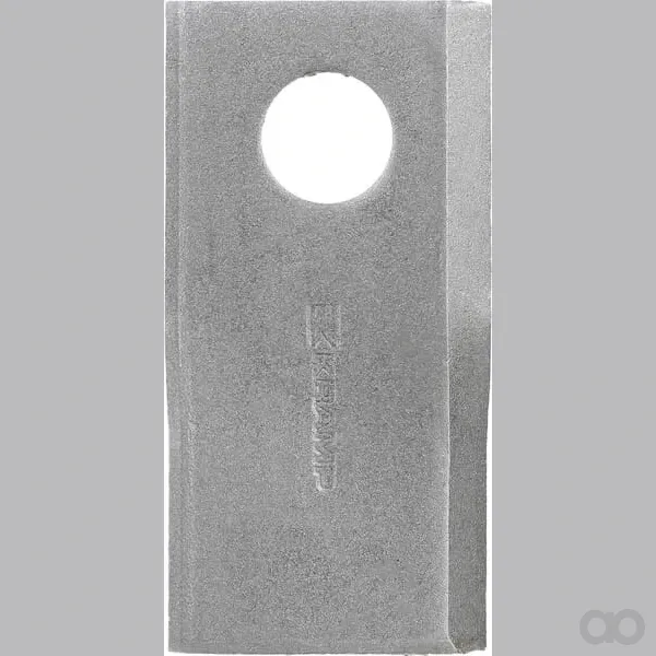 Kramp - 001466902KR - Maehwerk-Messer Links 96x48x4mm Loch Diameter 19mm, Geeignet Fuer Krone, 25 Stueck