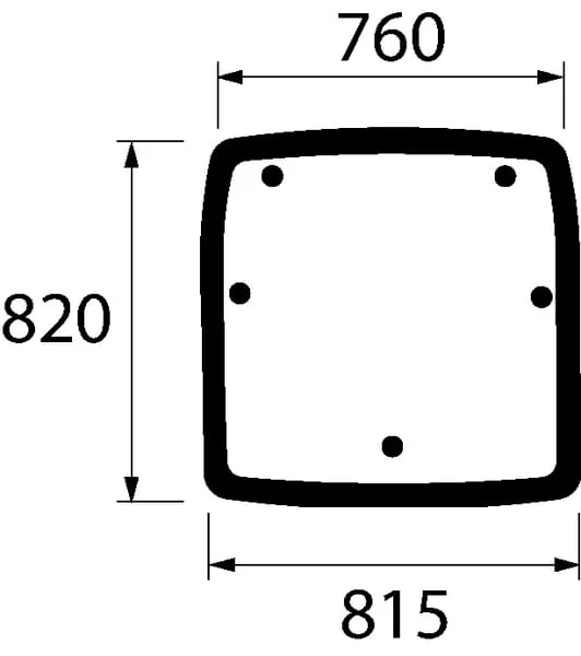 Kramp - 01064760N - Glas Der Dachoeffnung