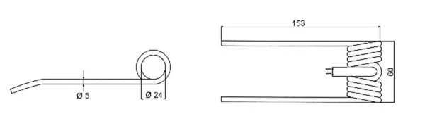 Kramp - 02049217N - Pick-Up Zinken Mengele