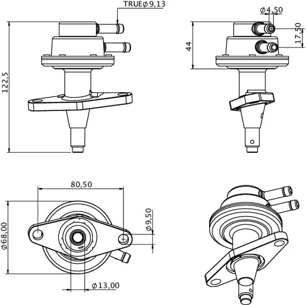 Kramp - 04175474KR - Futterpumpe 1011