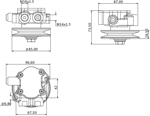 Kramp - 04296790KR - Kraftstoff-Foerderpumpe