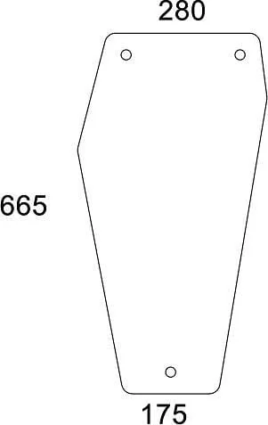 Kramp - 04351734N - Frontscheibe unten