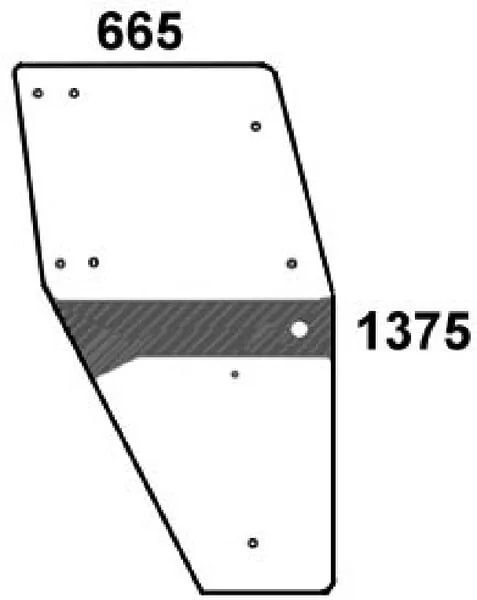 Kramp - 04358528N - TuerScheibe Rechts