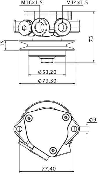 Kramp - 04503571KR - Kraftstofffoerderpumpe