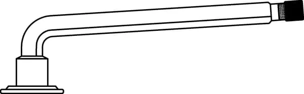 Kramp - 100020V30214 - Schlauch für Felge Ø 20", 10.00-20, abgewinkeltes Ventil, Kramp