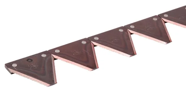 Kramp - 1008408KR - Aebi Gezahnte Maehmesserleiste 1,75 m