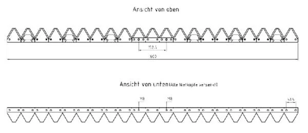 Kramp - 110423206KR - Mähwerk Mit Zähnen 1,60 M Reform