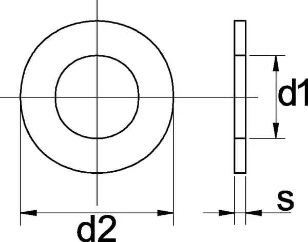 Kramp - 125A24N - Sicherungsring M24 Nylon