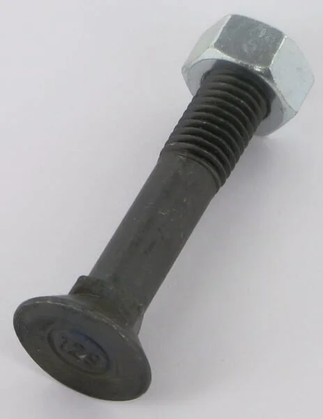 Kramp - 1270129VK - Flachkopfschraube Mit Mutter M12x70 12.9 DIN608 Mit Senkkopf Und Vierkantansatz