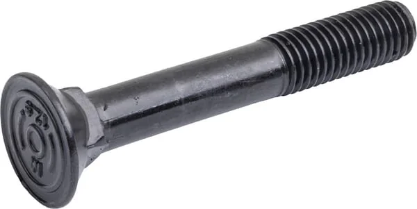 Kramp - 1280129VK - Pflugschraube und Mutter m12x80 12,9, Rund, mit Senkkopf und Vierkantansatz