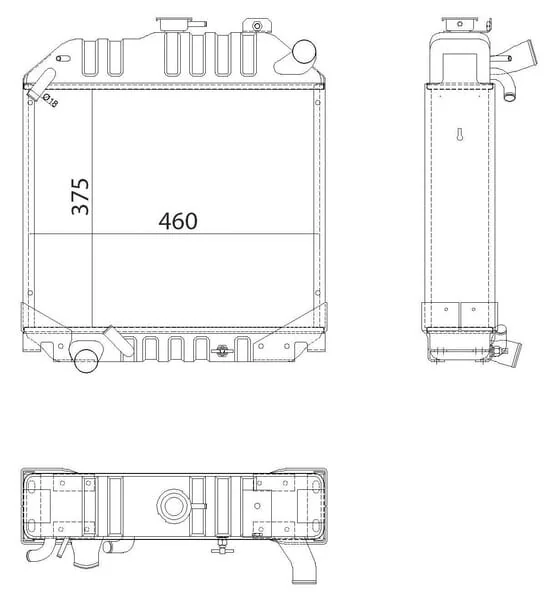 Kramp - 133153216N - Kuehler