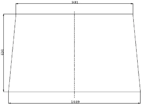 Kramp - 134471001N - Windschutzscheibe