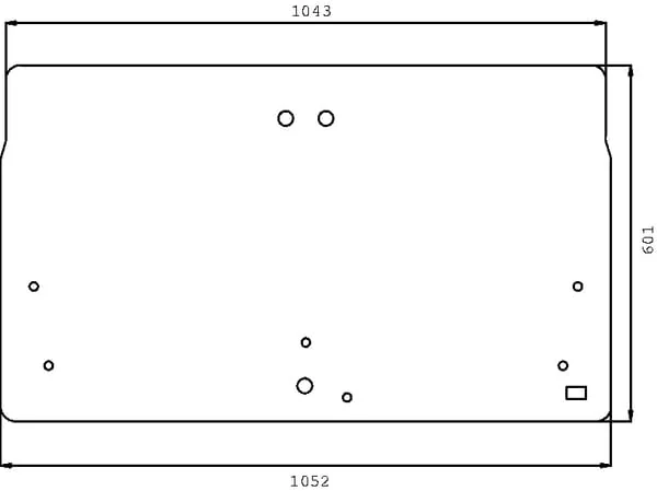 Kramp - 134703136N - Heckfenster