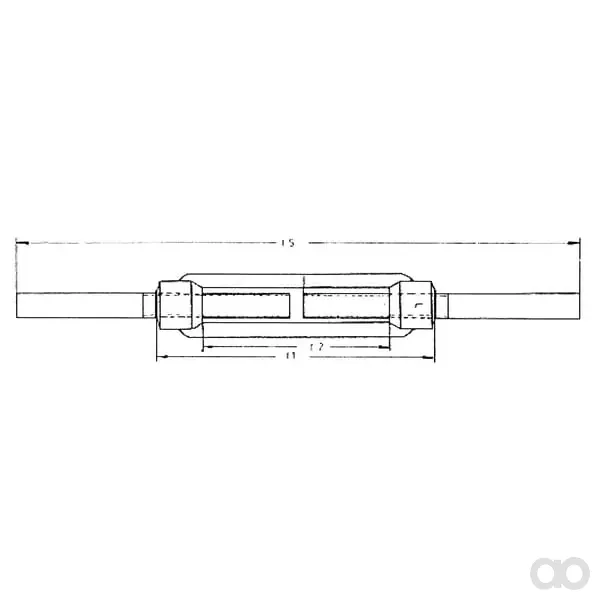 Kramp - 147812AA - Fasssieb Aufschweissbares Ende M12