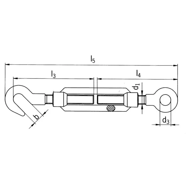 Kramp - 148012HG - Stellschraube Haken/Rund 12mm