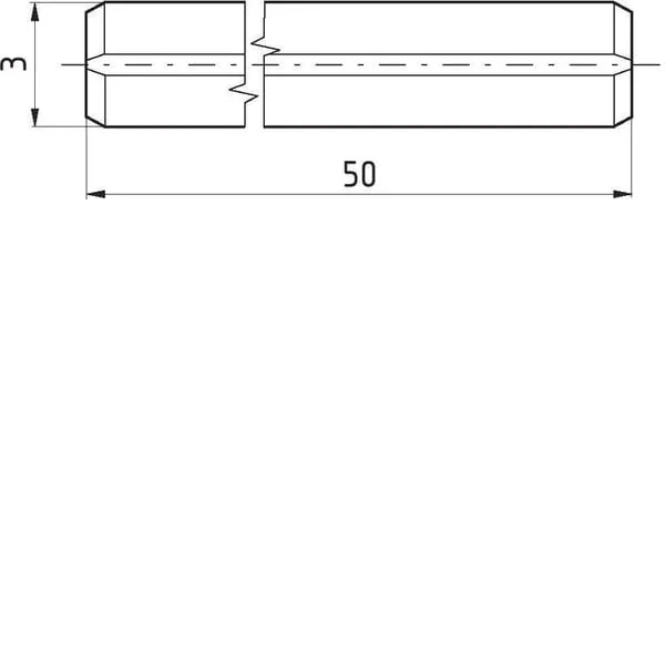 Kramp - 1481350 - Federstift 3x50mm