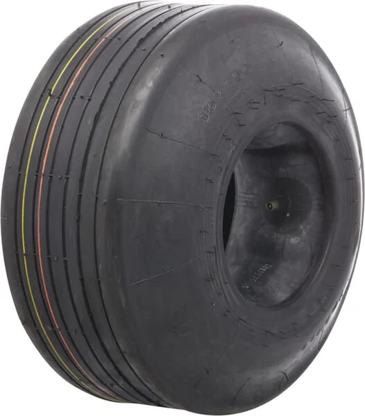 Kramp - 1560066T510S - Tyre und Rohr 15x6.00-6, 6 Ply, straight Ventil, T-510