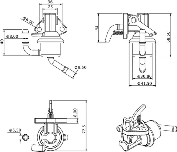 Kramp - 1628552032KR - Kraftstoffpumpe