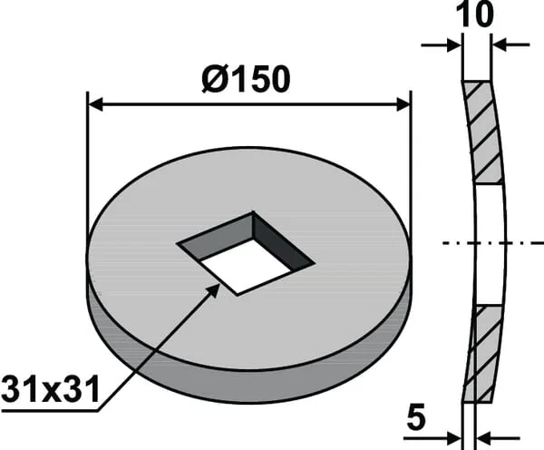 Kramp - 17100008 - Federunterlegscheibe
