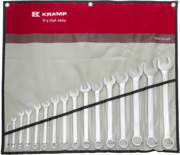 Kramp - 1802015416KR - Kombinationsschlüssel-Set, 16-Teilig