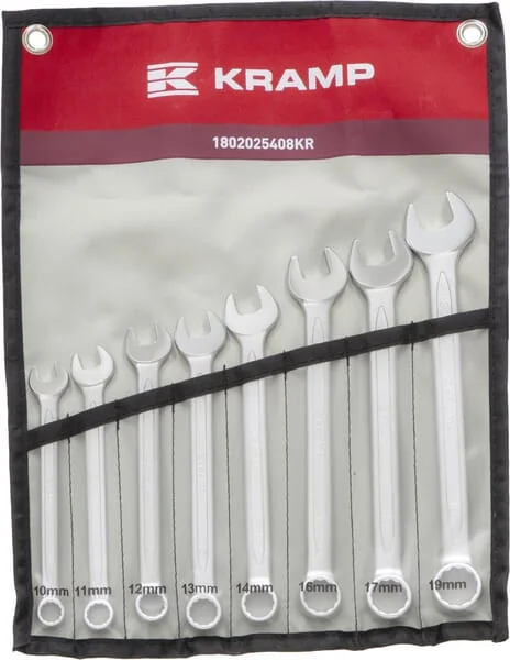 Kramp - 1802025408KR - Kombinationsschlüssel-Set, 8-teilig