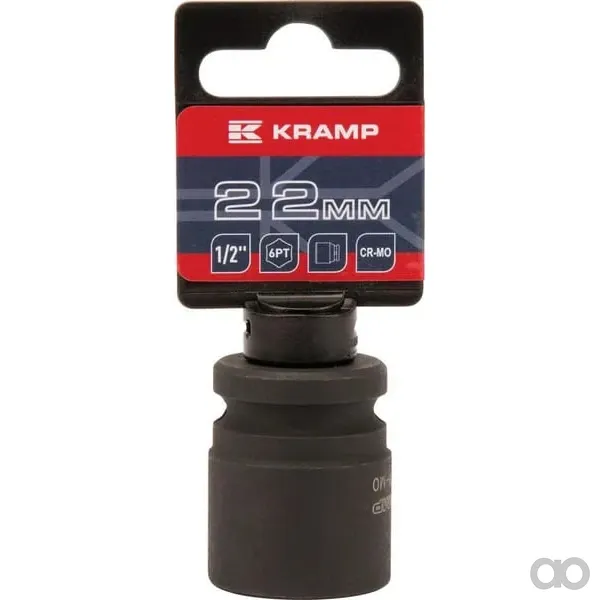 Kramp - 1803524622KR - Schlag-Einsatzschluessel 1/2" 22 mm