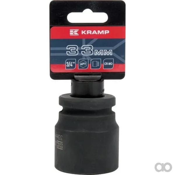 Kramp - 1803526633KR - Schlag-Einsatzschluessel 3/4" 33 mm