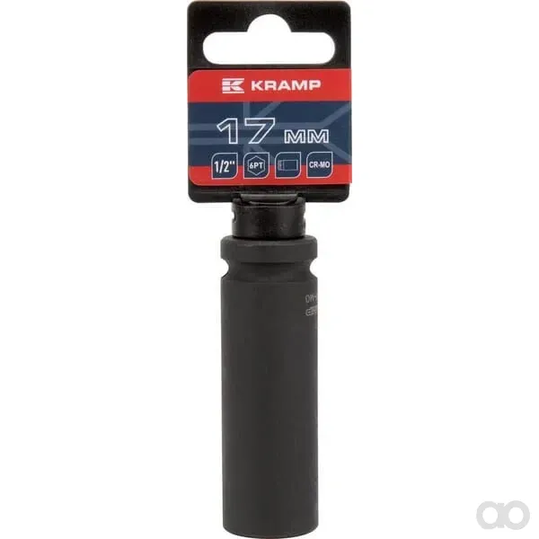 Kramp - 1803544617KR - Schlaglochschluessel Lang 1/2" 17 mm