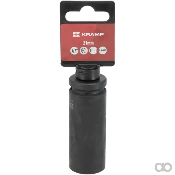 Kramp - 1803544621KR - Schlaglochschluessel Lang 1/2" 21 mm