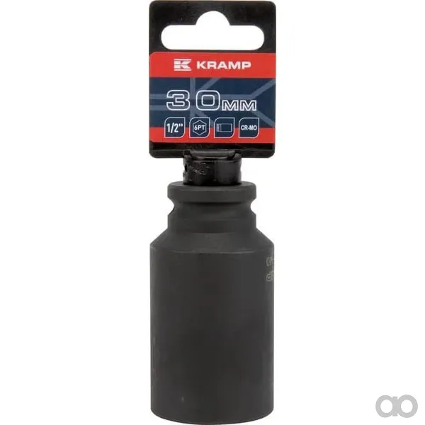 Kramp - 1803544630KR - Schlagnuss-Steckschluessel Lang 1/2" 30 mm