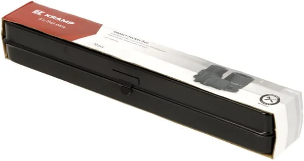 Kramp - 1803924010PKR - Satz Schlag-Steckschlüssel 1/2" 10-teilig
