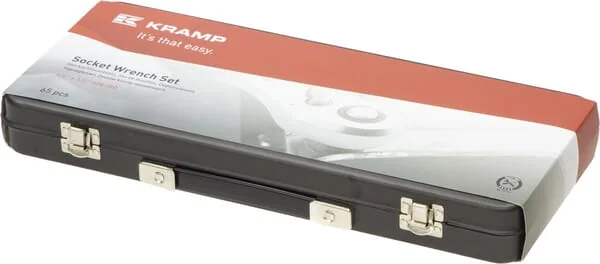 Kramp - 180465420KR - Steckschlüsselsatz 1/4" 1/2" 65-teilig