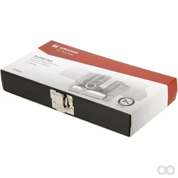 Kramp - 1804922013KR - Sechskant-Steckschluesselsatz 1/4", 13-Teilig
