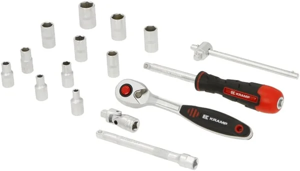 Kramp - 1804922016IKR - Steckschlüsselsatz 1/4" 16-teilig