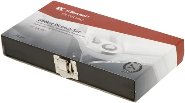 Kramp - 1804922016IKR - Steckschlüsselsatz 1/4" 16-teilig