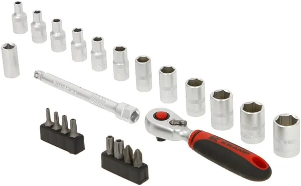 Kramp - 1804922023KR - Mini-Steckschlüsselsatz 1/4" 23-teilig