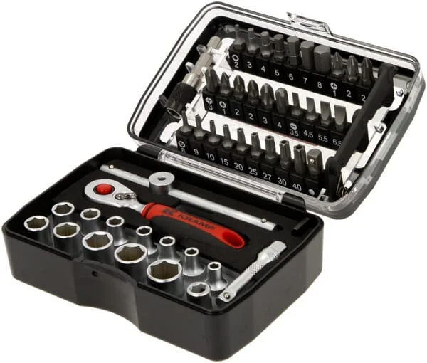 Kramp - 1804922047KR - Steckschlüsselsatz Mini 1/4" 47-teilig