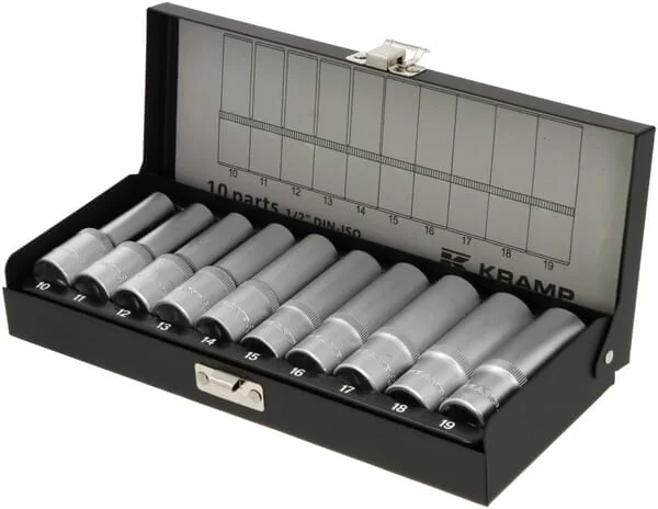 Kramp - 1804924010KR - 1/2" Steckschlüsselsatz 10-teilig
