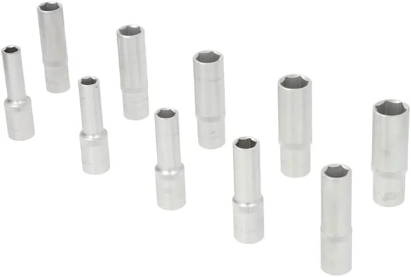 Kramp - 1804924010KR - 1/2" Steckschlüsselsatz 10-teilig