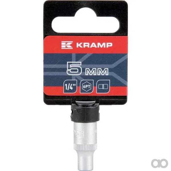 Kramp - 18060060050KR - Steckschluesseleinsatz 1/4" Sechskant 5 mm