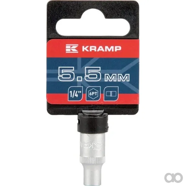 Kramp - 18060060055KR - Steckschluesseleinsatz 1/4" Sechskant 5,5 mm