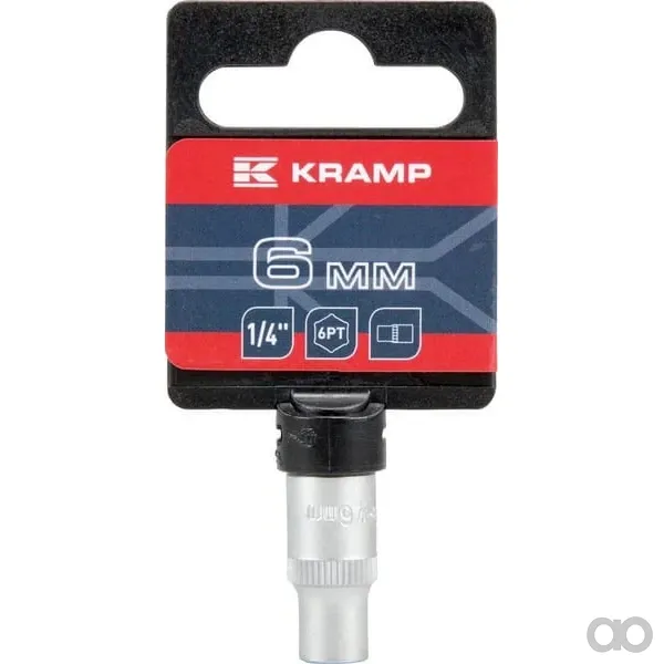 Kramp - 18060060060KR - Steckschluesseleinsatz 1/4" Sechskant 6 mm